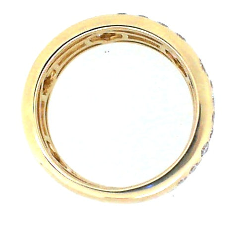 Yellow Gold Diamond Confetti Ring
