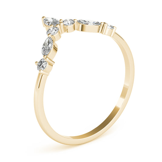 Marquise Diamond Cheron Wedding Band