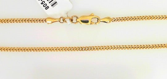 Yellow Gold Curb Bracelet