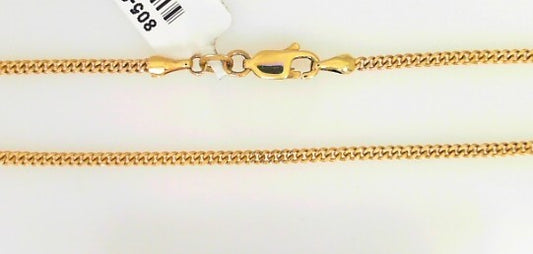 Yellow Gold Curb Bracelet