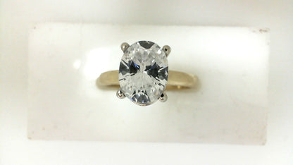 White Gold Cathedral Diamond Engagement Ring