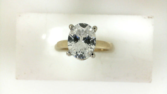 White Gold Cathedral Diamond Engagement Ring