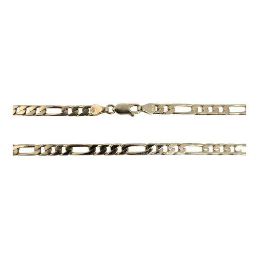 Yellow Gold Figaro Necklace