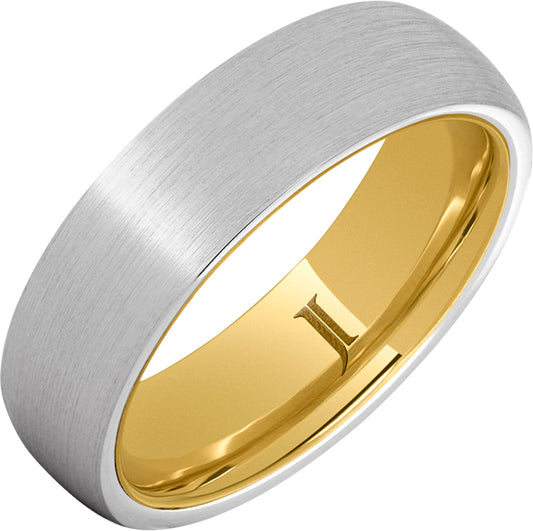 Contemporary Metal Wedding Band