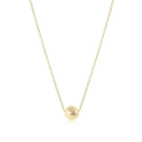 Gold Honesty 16 Inch Necklace