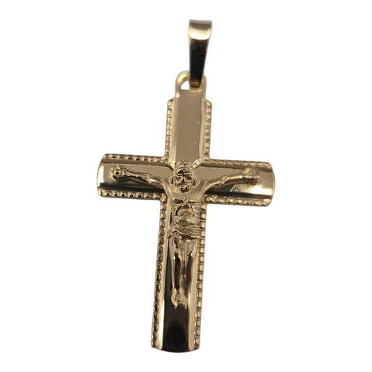 Yellow Gold Crucifix Pendant