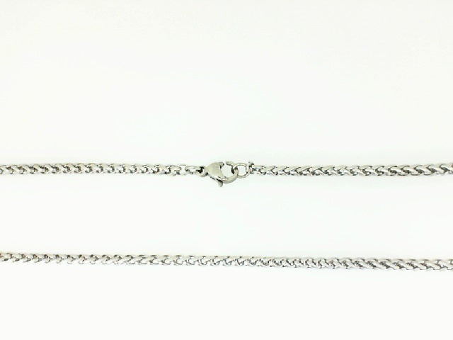 White Stainless Steel 45in Palma Chain