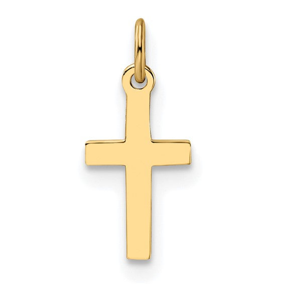 Yellow Gold Small Cross Charm