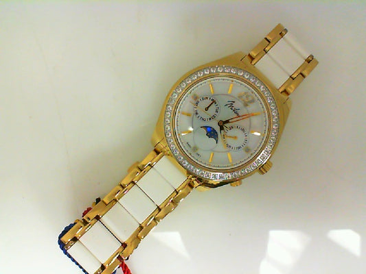 Two Tone Mother of Pearl Dial Milano Watch
