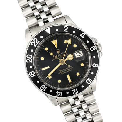 Rolex GMT Master with Gold Markers and Jubilee Bracelet