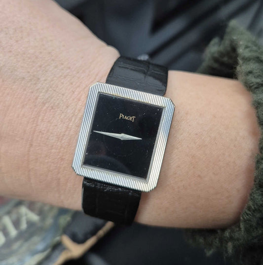 18K White Gold Manual Wind Piaget Protocole Watch