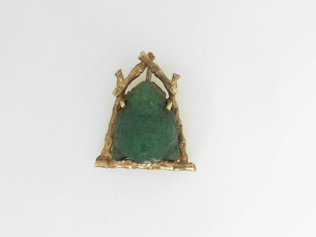 Yellow Gold Small Buddha Pendant