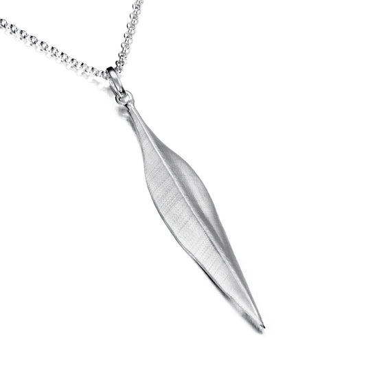 White Silver Forest Pendant