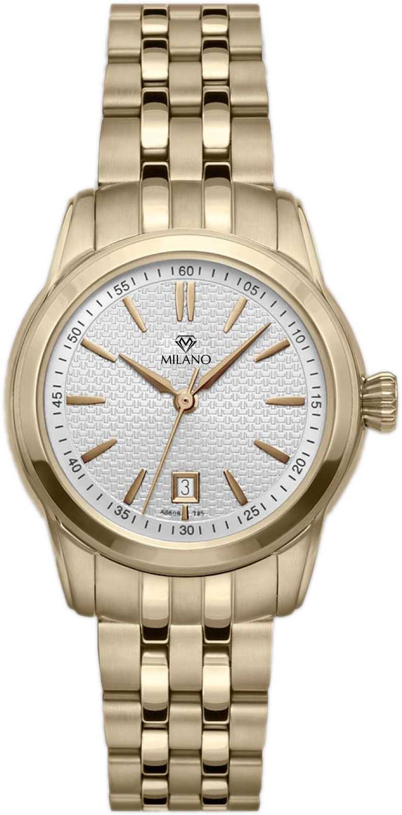 Yellow Stainless Steel Milano Dress Watch