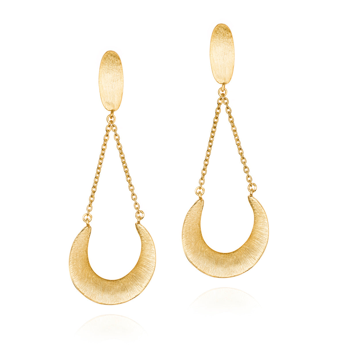 Gold-Plated Silver Odyssey Earrings
