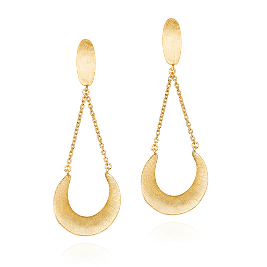 Gold-Plated Silver Odyssey Earrings