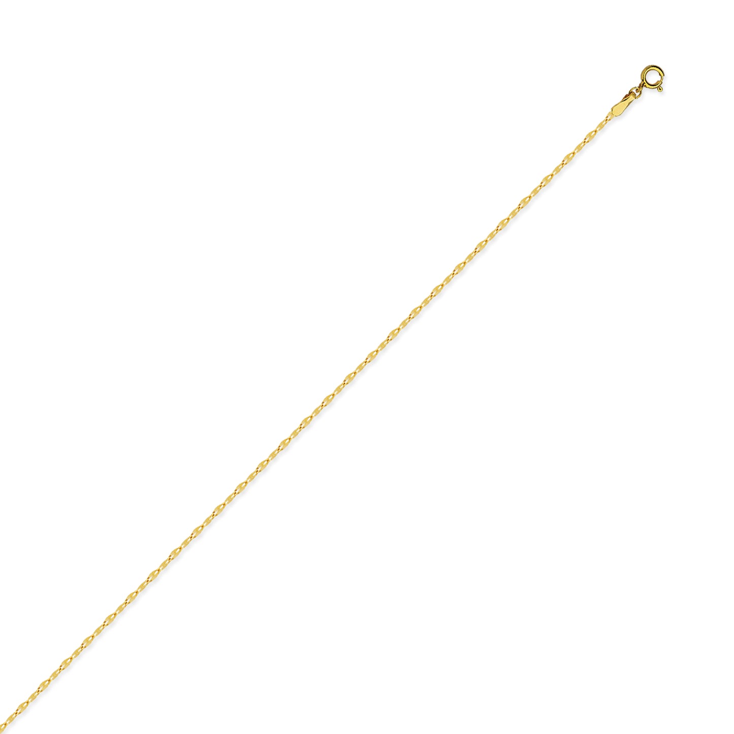 Yellow Gold 20 Inch Hammered Florsentina Necklace