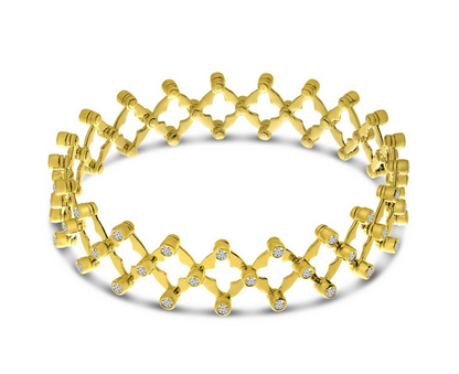 Convertible Diamond Expandable Ring & Bracelet
Short Description