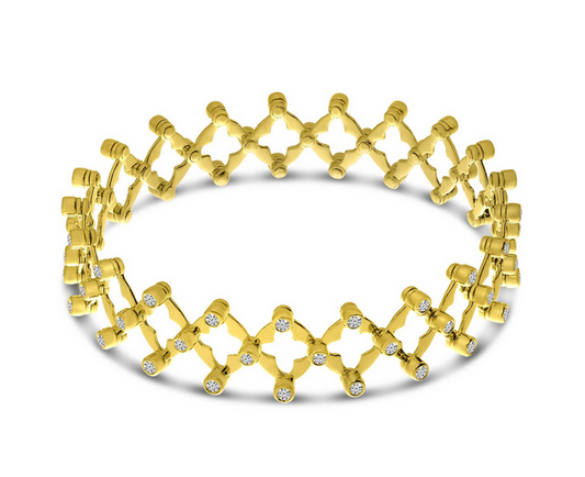 Convertible Diamond Expandable Ring & Bracelet
Short Description